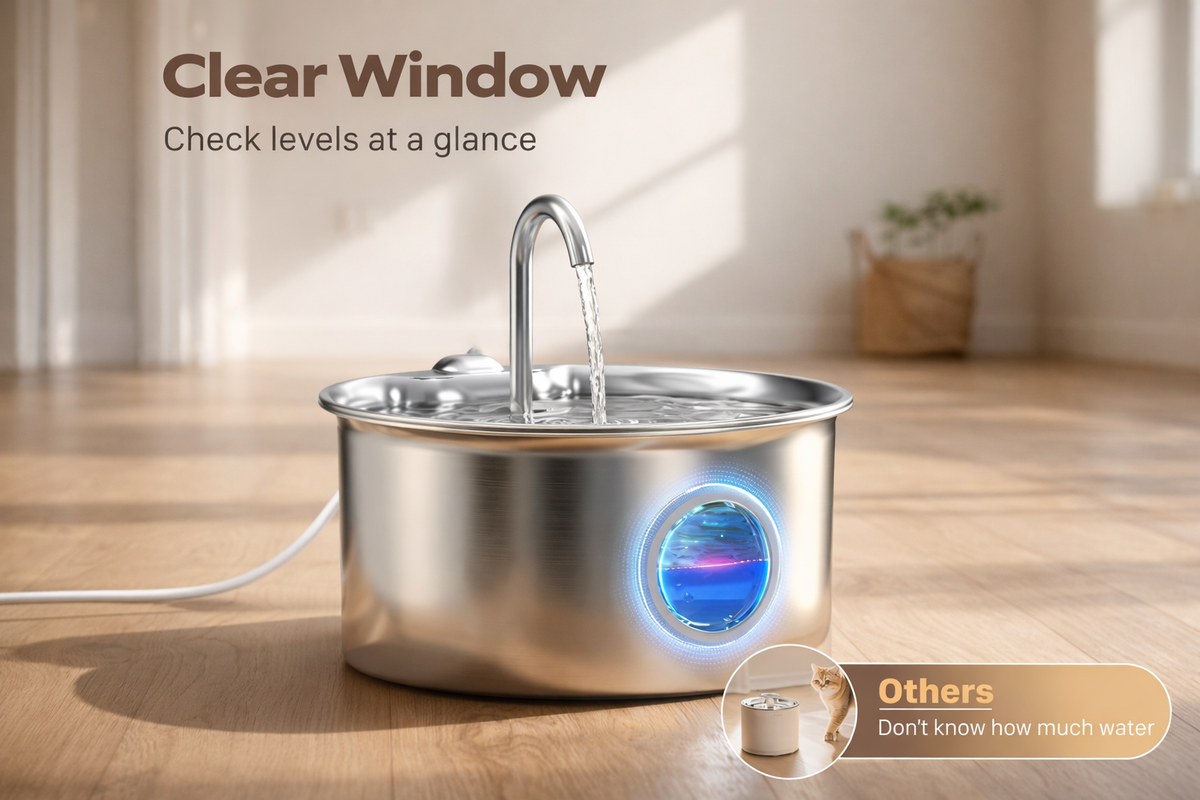 Shrevalo™ Fountain + 4 Replacement Filters