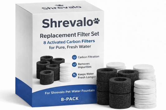 Shrevalo™ Replacement Filter Set – 8 Pack